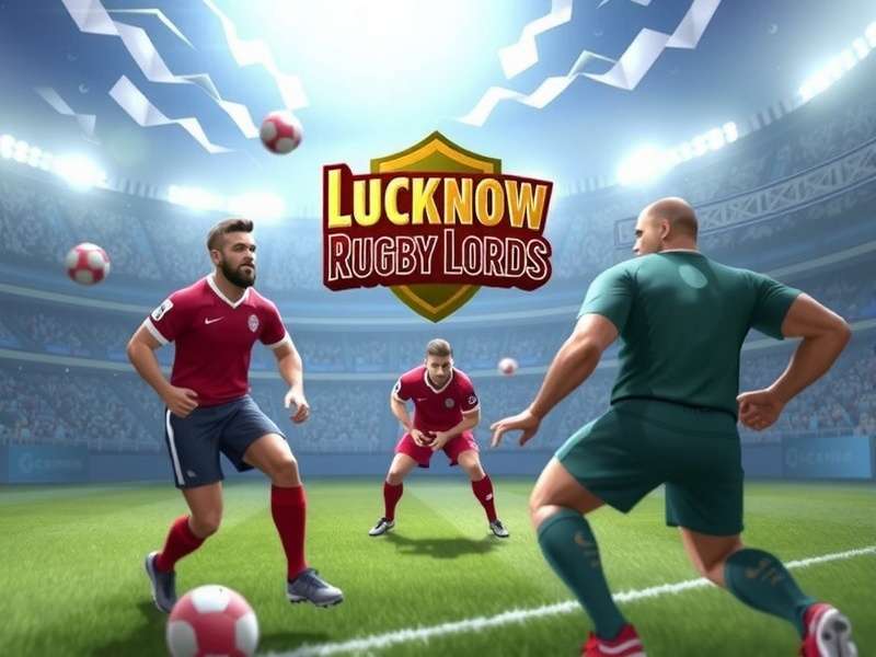 Intense rugby action in Lucknow Rugby Lords Lucknow Rugby Lords Gameplay